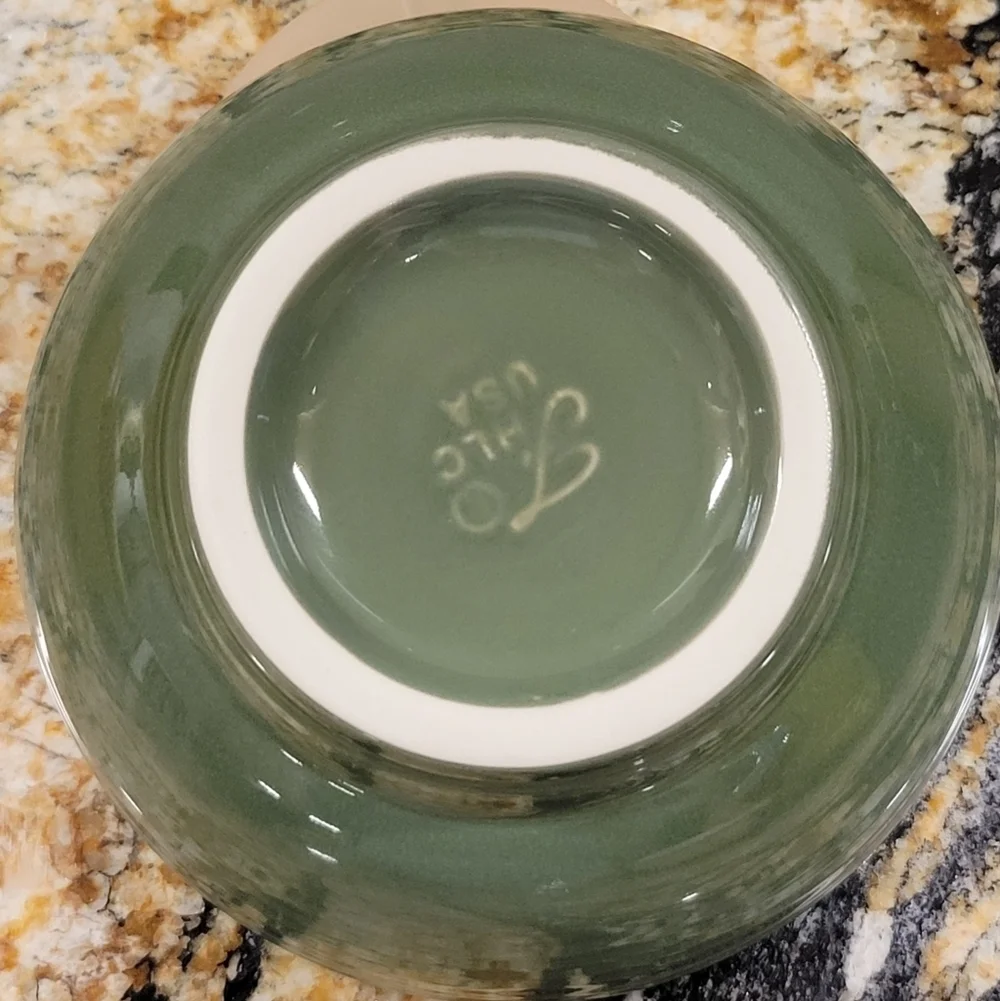 Fiesta Small Footed Bowl 14 oz. Sage